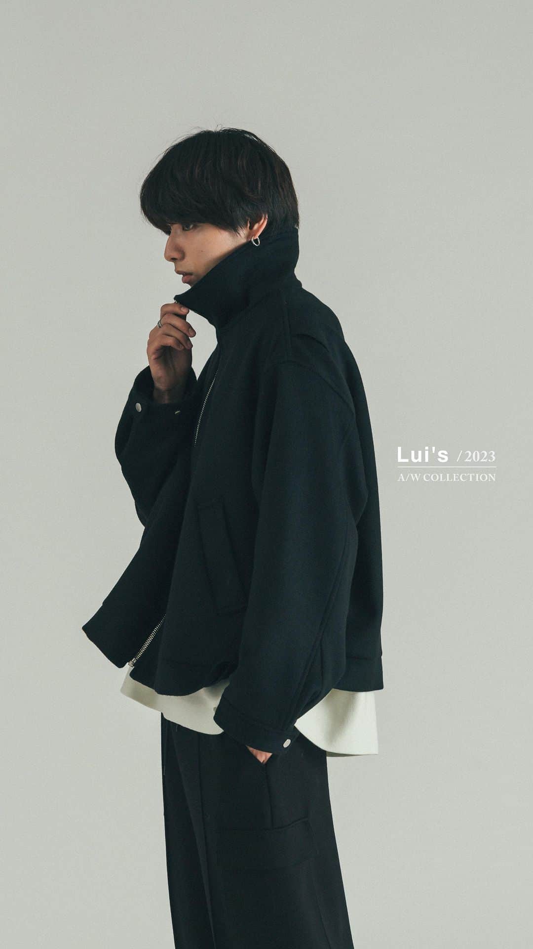 Lui's Lui's official instagramのインスタグラム：「PICK UP ITEM 【outer】  1.  High quality beaver melton ZIP blouson 2. High quality beaver melton volume long coat 3. High quality melton overcoat  #blouson #longcoat #overcoat #mens#mensstyle  💬 Which coat is your favorite?」