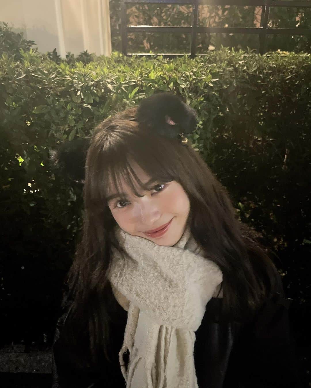 青井乃乃のインスタグラム：「猫になった日(=^_^=)♡  #青井乃乃」