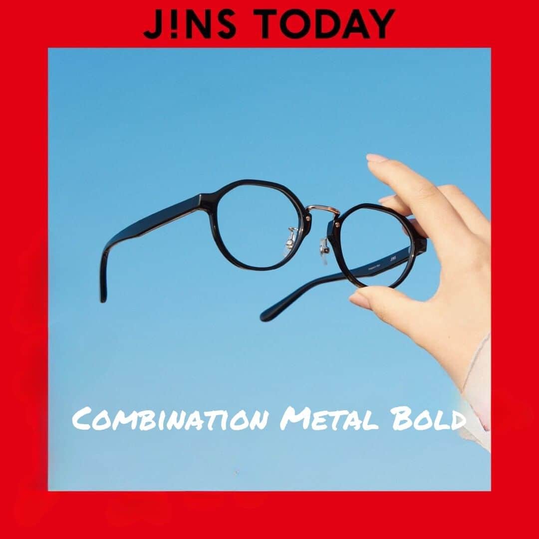 JINS PHILIPPINESのインスタグラム：「Find and match the latest trends at JINS TODAY. Check out the JINS Combi Metal frames in any JINS stores below:  SM Aura SM Makati SM North Edsa Robinsons Manila SM Megamall Ayala Trinoma SM Mall of Asia   FRAME: URF-23S-088 394  #jins #wearable #glasses #jinstoday #eyewear #modernbold #preppy #airframe #fashionableglasses #stylishglasses #lightweight #designedinTokyo #highquality #since2001」