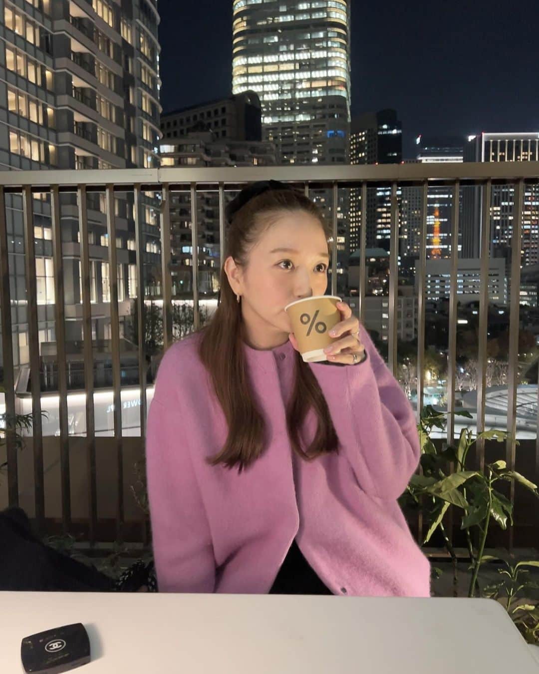 鹿沼憂妃のインスタグラム：「百面相😶🙂😠☺️😆😛  しゃ @saya_tajima と とってもレアな2人きり夜デートでした💖」