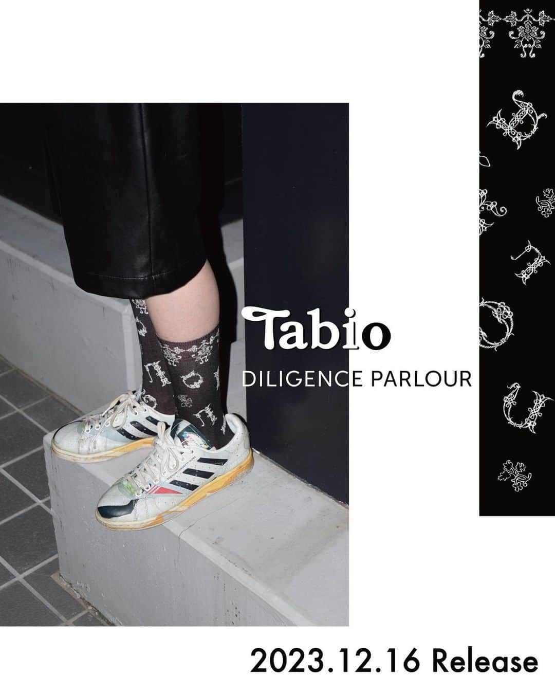 靴下屋公式アカウント（tabio）さんのインスタグラム写真 - (靴下屋公式アカウント（tabio）Instagram)「. DILIGENCE PARLOUR / Tabio　Limited socks  2023.12.16 Sat Release ⁡  植物の可能性と創造性を探求し、  そこから生まれる文化的価値と新しいコミュニケーションを 日々のくらしの中に提供するフラワーショップ  DILIGENCE PARLOURとのコラボレーションソックスを発売します。  第二弾となる今回ははレディース6柄に加えて、 メンズサイズの2柄もご用意しました。 花とプリントが織りなす新しいデザインをお楽しみください。  【販売店舗】 ・Tabio 表参道ヒルズ店 ・Tabio 六本木ヒルズ店 ・Tabio Japan GINZA SIX 店 ・Tabio KITTE 店 ・DILIGENCE PARLOUR オンラインストア  #DILIGENCEPARLOUR  #Tabio  #DILIGENCEPARLOURxTabio  #flower #socks」12月5日 17時55分 - tabio.jp