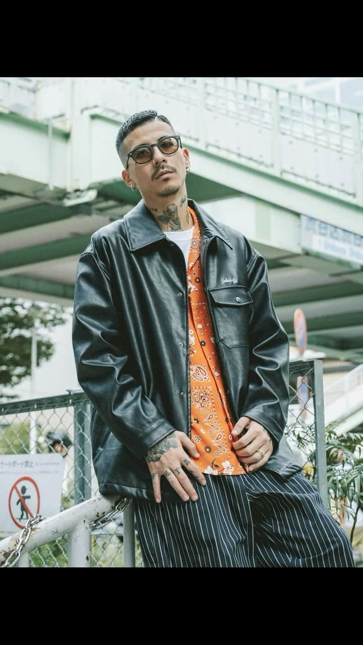 Subciety Subciety Officialのインスタグラム：「Subciety SPRING COLLECTION 2024 LOOK.  model @felipe__wg @__onomichi  photo @sotaro_obara   #Subciety」