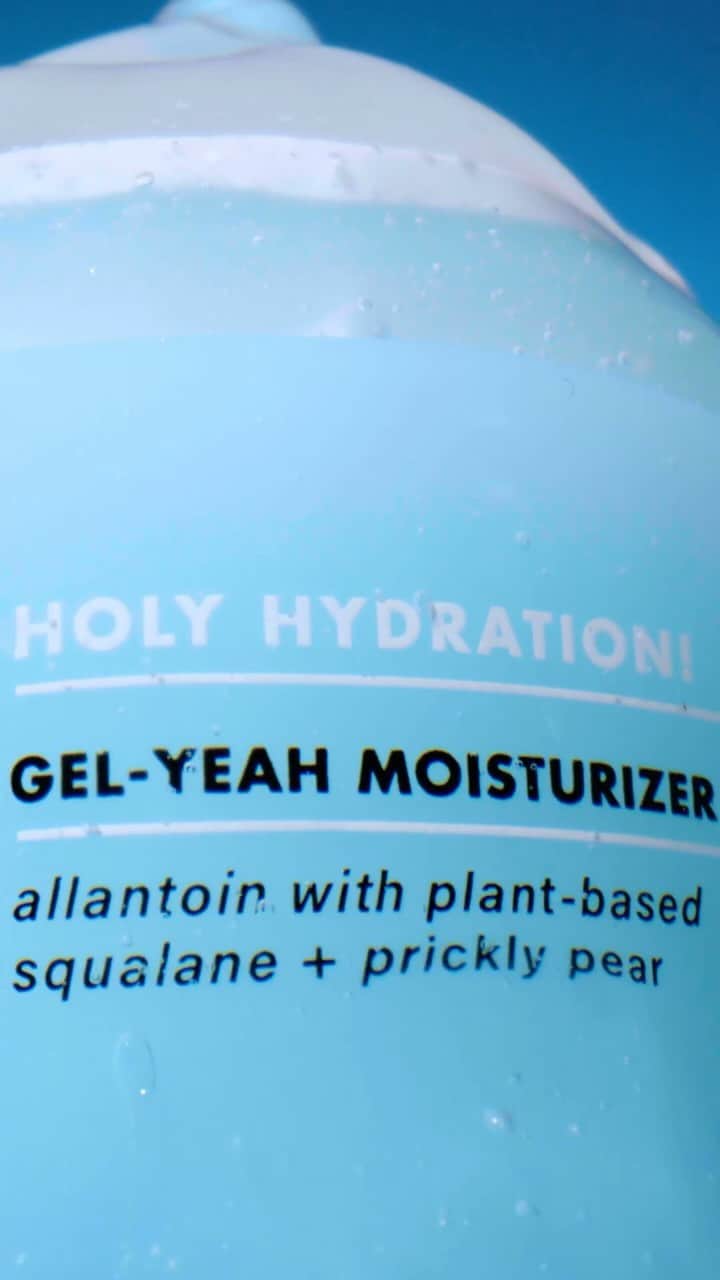 e.l.f.のインスタグラム：「Tell dry skin to BOUNCE with ✨NEW✨ Holy Hydration! Gel-Yeah Moisturizer! 🤩  Quench your skin with a surge of hydration from this lightweight, refreshing moisturizer! 💦 Its non-greasy formula quickly seeps in and improves skin’s moisture balance, leaving you with a smoother, softer & plumped-up complexion! ✨  AVAILABLE NOW for ONLY $12 🤑 Shop now on elfcosmetics.com & the e.l.f. app - for US, Canada, UK & EU residents! 🇺🇸🇨🇦🇬🇧  🇺🇸: Available now on elfcosmetics.com, coming soon to @target, @ultabeauty, @walmart, @cvspharmacy, @riteaid, @walgreens & @amazon 🇨🇦: Available now on elfcosmetics.com, coming soon to @shoppersbeauty, @walmartcanada & @amazonca 🇬🇧: Available now on elfcosmetics.co.uk, coming soon to @superdrug, @bootsuk, @beautybaycom, @sephorauk, @asos and @amazonuk EU: Available now on elfcosmetics.com, coming soon to @douglas_cosmetics and @amazonde  #elfskin #elfingamazing #eyeslipsface #crueltyfree #vegan」