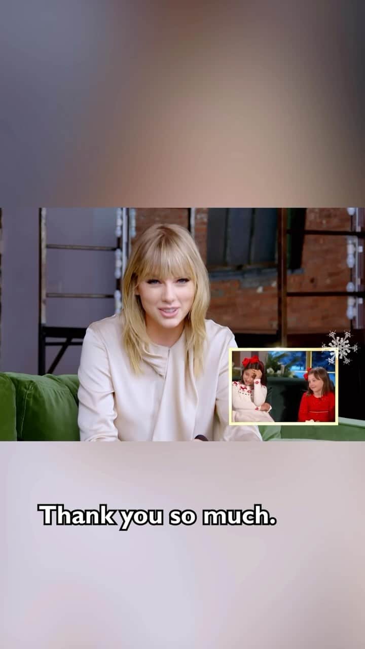 エレン・デジェネレスのインスタグラム：「@taylorswift helped me surprise this deserving family and I will never forget what happened next.」