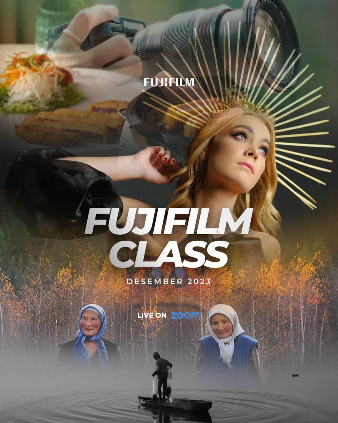 FUJIFILM INDONESIAのインスタグラム：「Tingkatkan semangat berkarya dengan join Fujifilm Class!  Kamu bisa mendapatkan banyak ilmu dari pakar foto dan video yang menggunakan kamera Fujifilm dalam kesehariannya.  Jadikan Desember sebagai bulan untuk meningkatkan skill dan karya dengan kamera Fujifilm! Segera daftar Fujifilm Class sekarang juga!   Pendaftaran bisa kamu lakukan melalui tautan berikut bit.ly/FujifilmClassDecember2023 atau Scan Barcode yang tersedia di slide terakhir  #Fujifilm_id #FujifilmIndonesia」