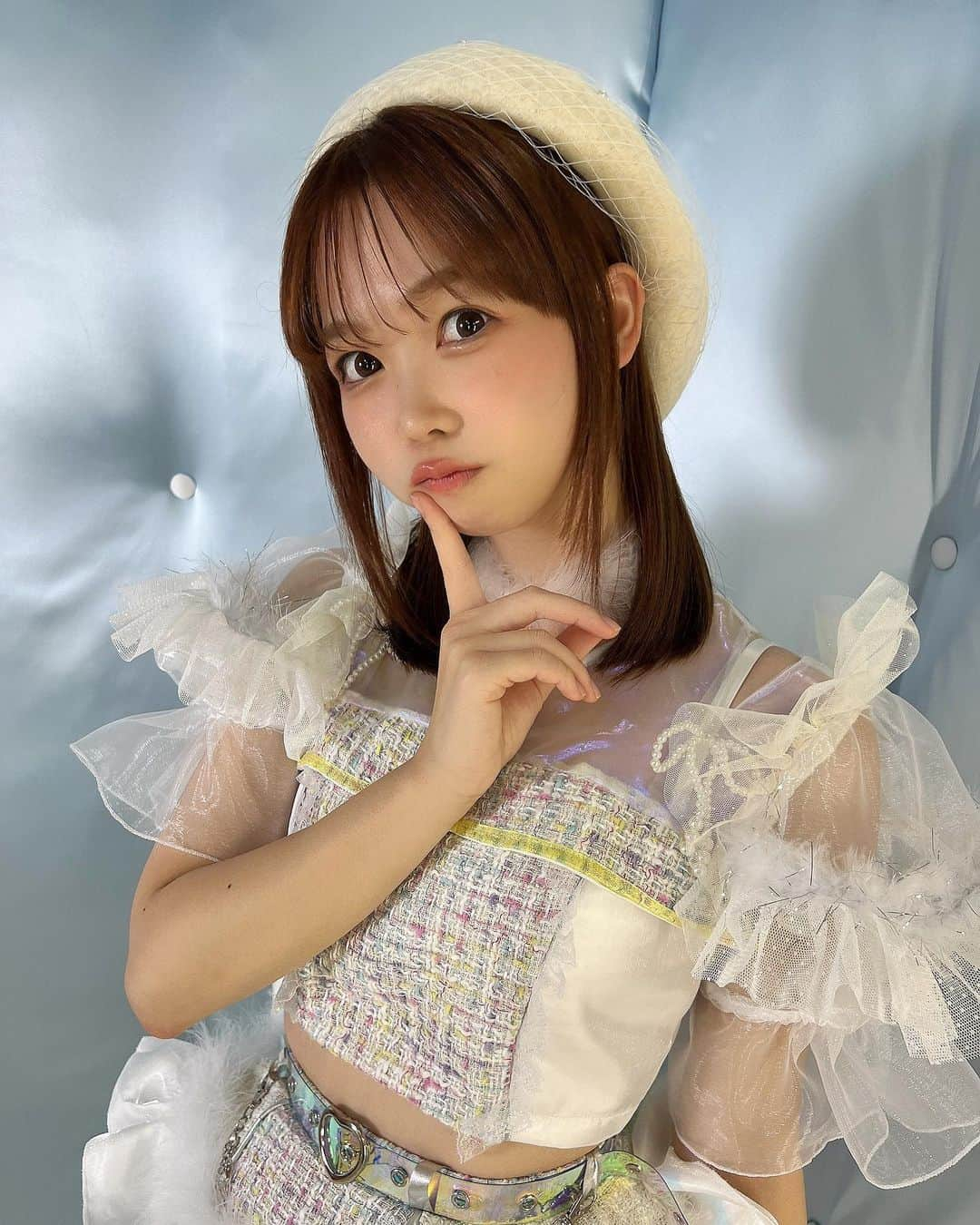 ハルナさんのインスタグラム写真 - (ハルナInstagram)「🐿☁️ ． ⁡ ベレー帽、好きですか？ ⁡ ． ． #過去pic #idol #アイドル衣装 #撮影 #被写体になります #ミディアムヘア #ストレートヘア #フォロー #いいね返し #좋아요 #좋아요환영‪ #photography #likesforlike #instalike #followers #followforfollowback #nippon #japan #fashion #fashionstyle #ootd #japanesegirl #instagood #instamood」12月5日 20時58分 - haruna_h616