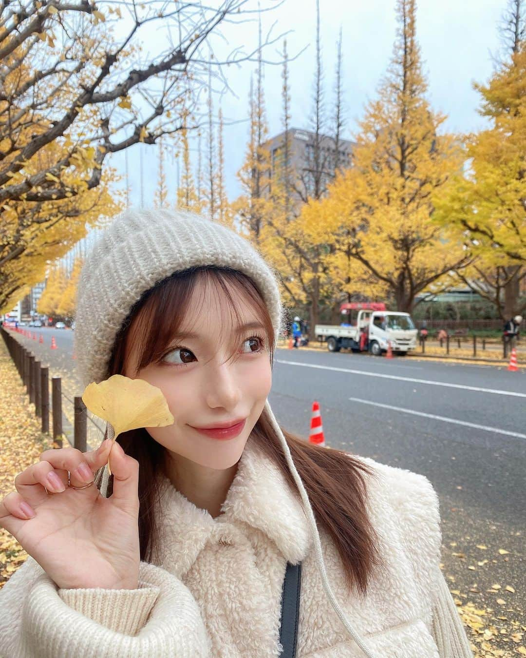 星島沙也加さんのインスタグラム写真 - (星島沙也加Instagram)「お散歩🍁🍁 #いちょう並木 #銀杏並木」12月5日 21時00分 - sayaka_hoshijima