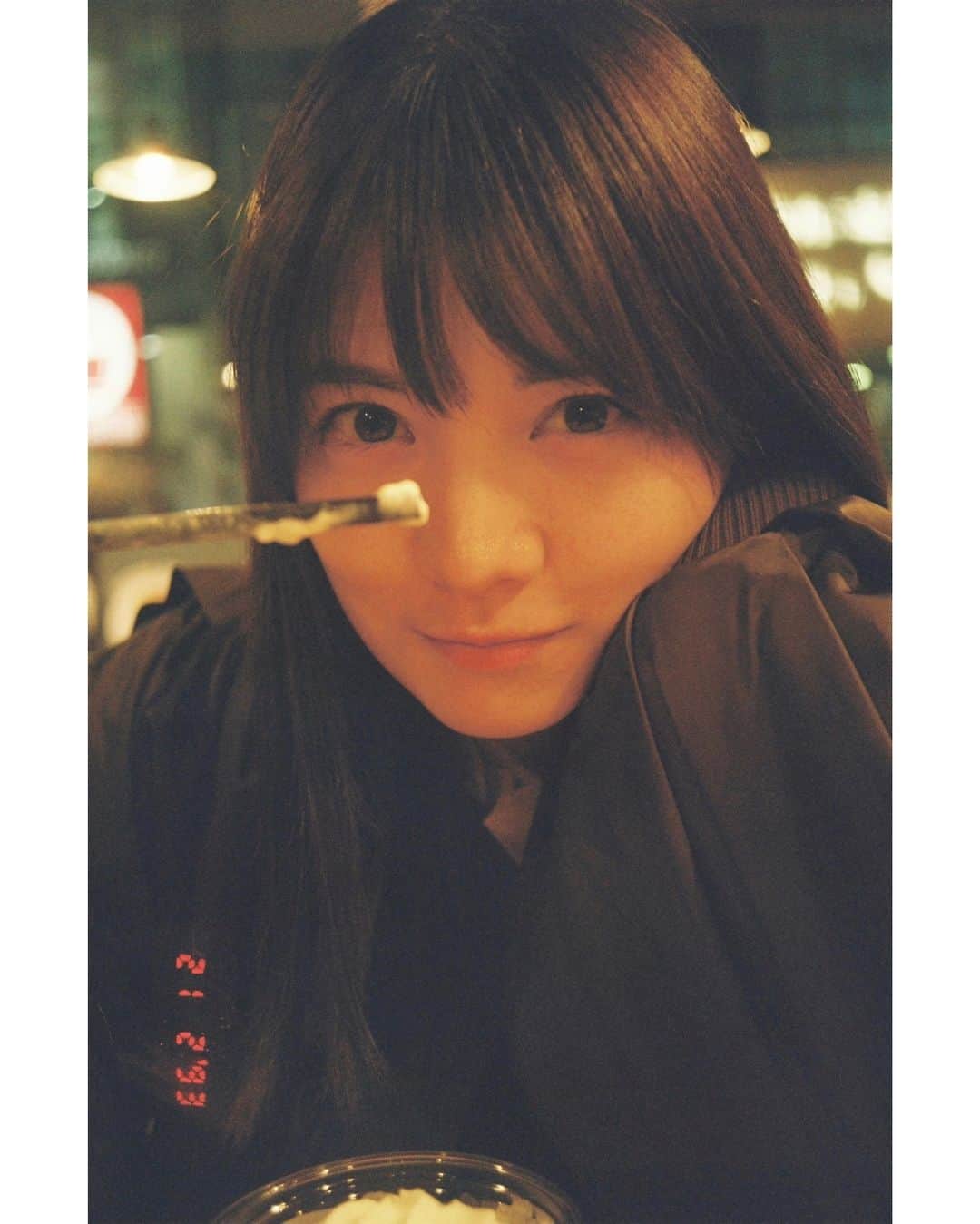 松永有紗のインスタグラム：「フィルムの一枚。 とある日のこーひーたいむ☕️♡  #film #filmcamera #photography  #cafe #coffee #happy」