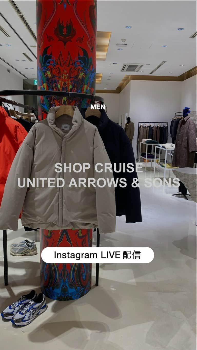 UNITED ARROWS & SONSのインスタグラム：「店内の新作アイテムをご紹介！  ギフトにおすすめのアイテムや最新アウターの紹介をしております。  #UnitedArrowsAndSons #unitedarrows #uaholidays」