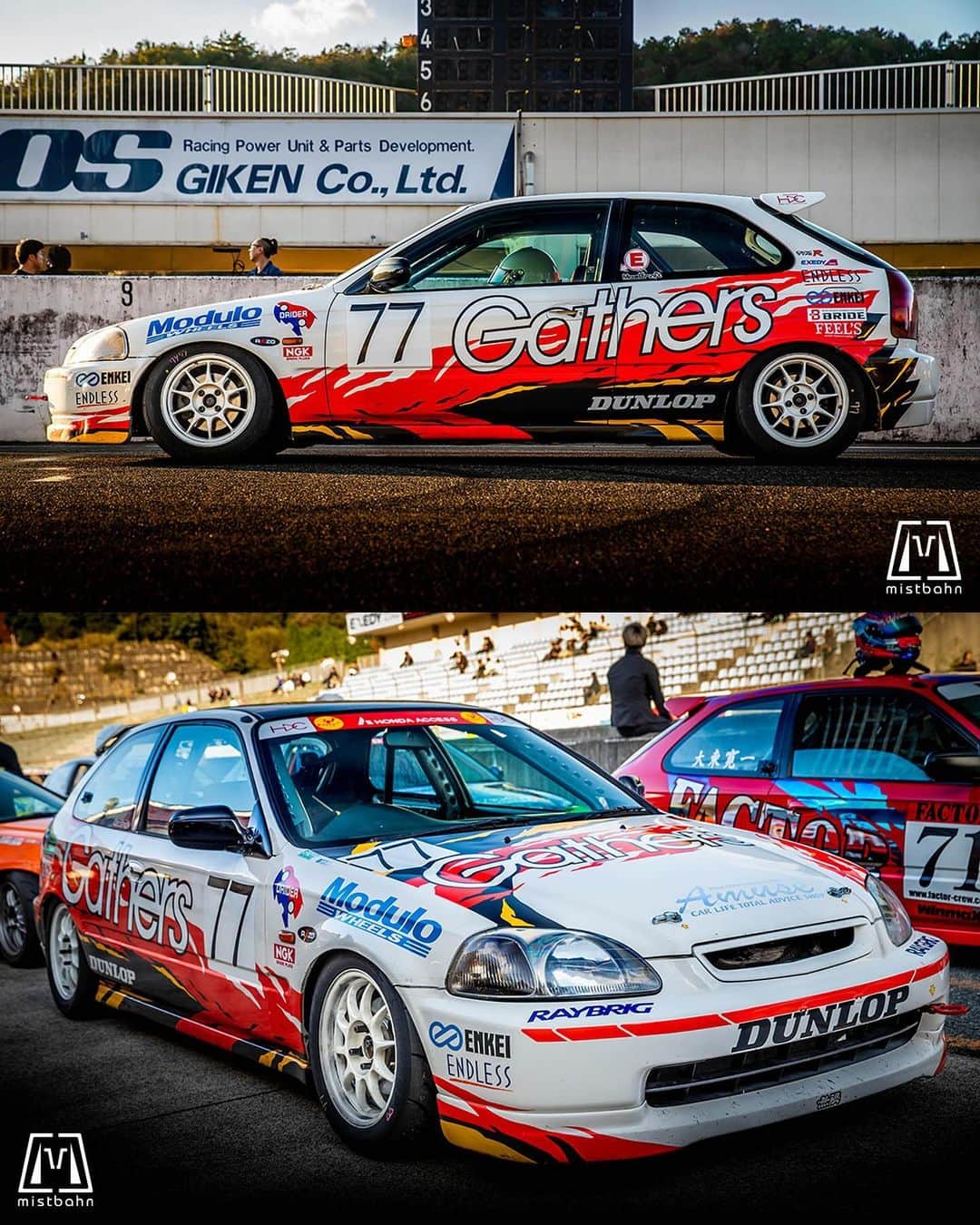 mistbahnさんのインスタグラム写真 - (mistbahnInstagram)「_ Gathers Honda EK9 CIVIC ...