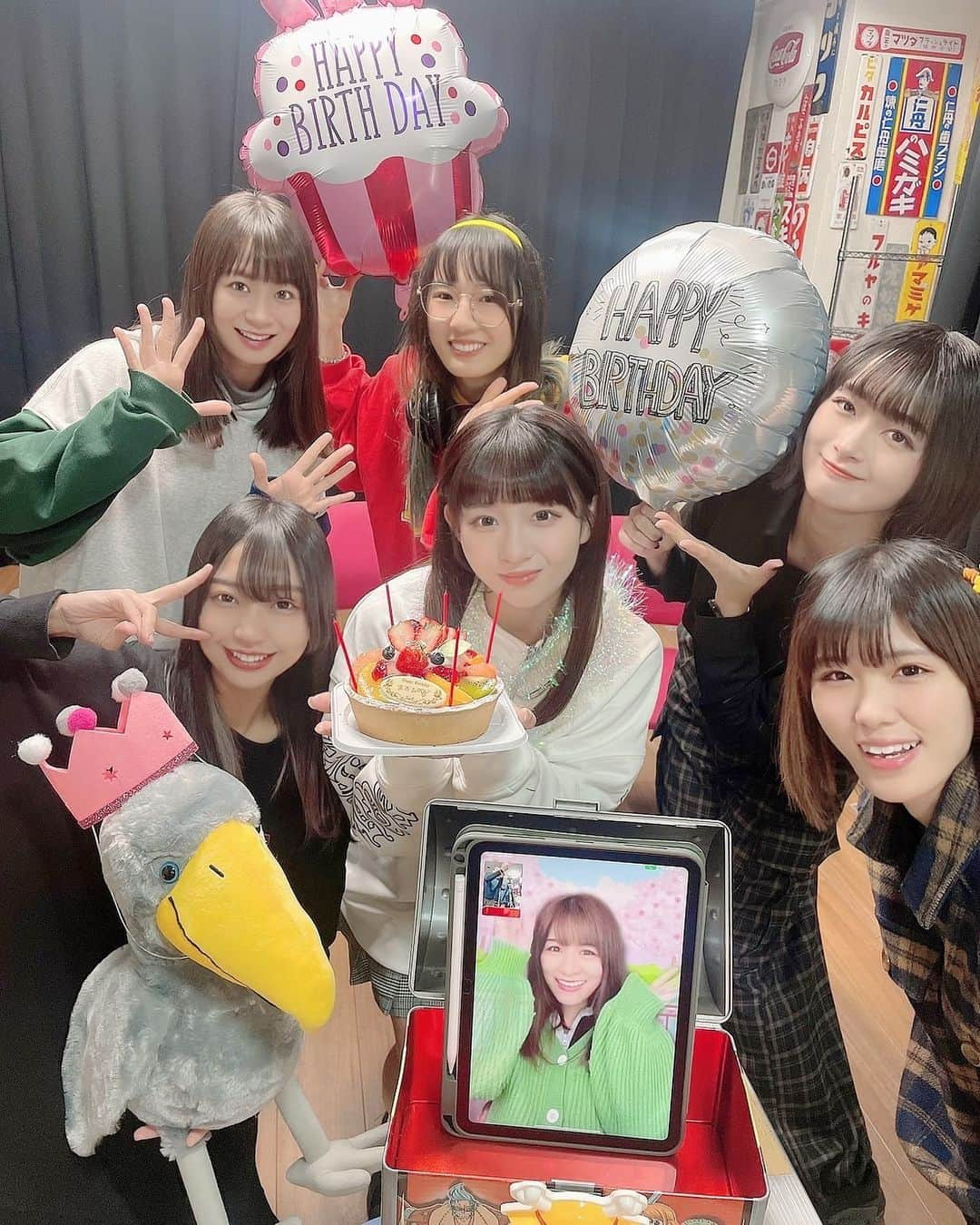 仮面女子のインスタグラム：「HAPPY BIRTHDAY MAO @morishita_mao ❤️  TikTok ライブありがとうございました✨」