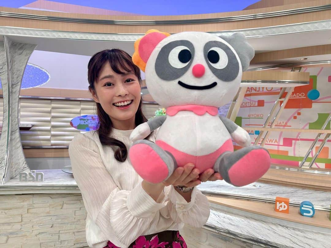 関根苑子のインスタグラム：「新潟県内は、あすも ハレッタ！🌞　晴れ予報です🐼 この時季の日差し、嬉しいですよね✨ 朝起きた時、カーテンを開けるのが楽しみです！  . あすのゆうなびは、 私が今年の夏から取材を続けてきた 新潟市中央区の ‘なぎさの白い風車’を特集で お伝えします。 マリンピアの近くに設置されている 風車をご覧になったことはありますか？👀 新潟市が5000万円かけて設置するも、 計画を前倒しして 今月、撤去工事が始まります。 新潟市が描いた風車の役割は… 風車がもたらしたものとは…  是非、ご覧ください！  . #BSNニュースゆうなび #ゆうなび　#新潟　#キャスター #アナウンサー　#関根苑子　#関根の取材めも」