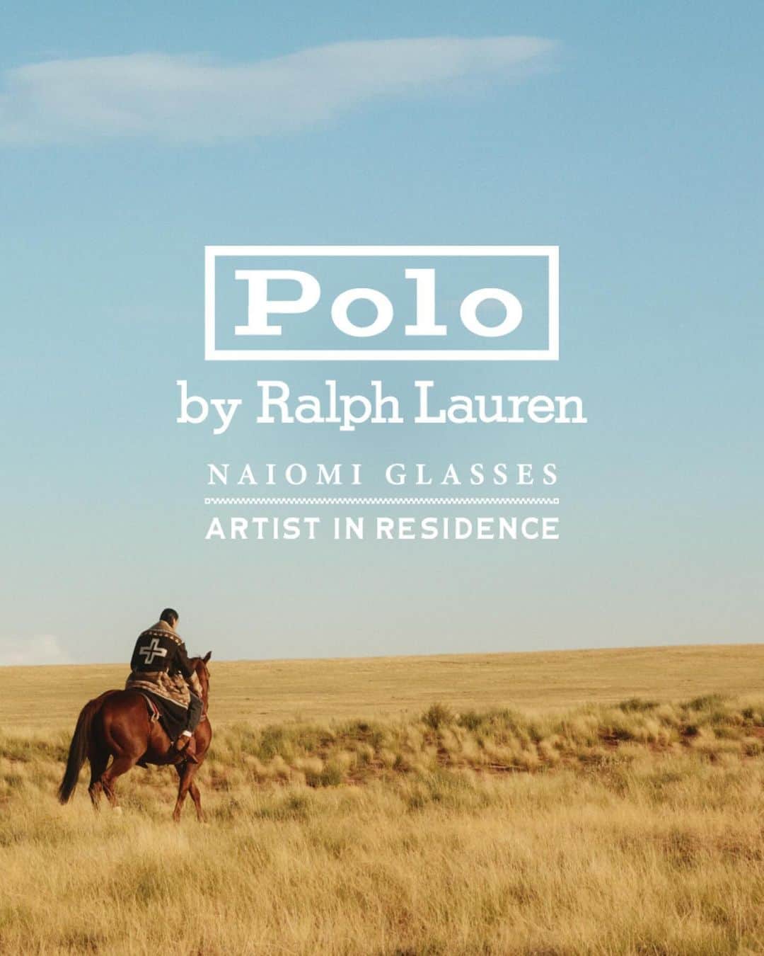 Polo Ralph Laurenのインスタグラム：「We are honored to introduce the inaugural collaboration of the Ralph Lauren Artist in Residence program, #PoloRalphLauren x @NaiomiGlasses: A collection that pays tribute to Navajo heritage and centuries-old weaving traditions.   At #RalphLauren, we’re on a journey to evolve our design approach from inspiration to collaboration with communities that inspire us. The #RLArtistInResidence program is one of the ways we are creating a model of collaboration with the artisans who sustain heritage craft.  Learn more via the link in bio.」