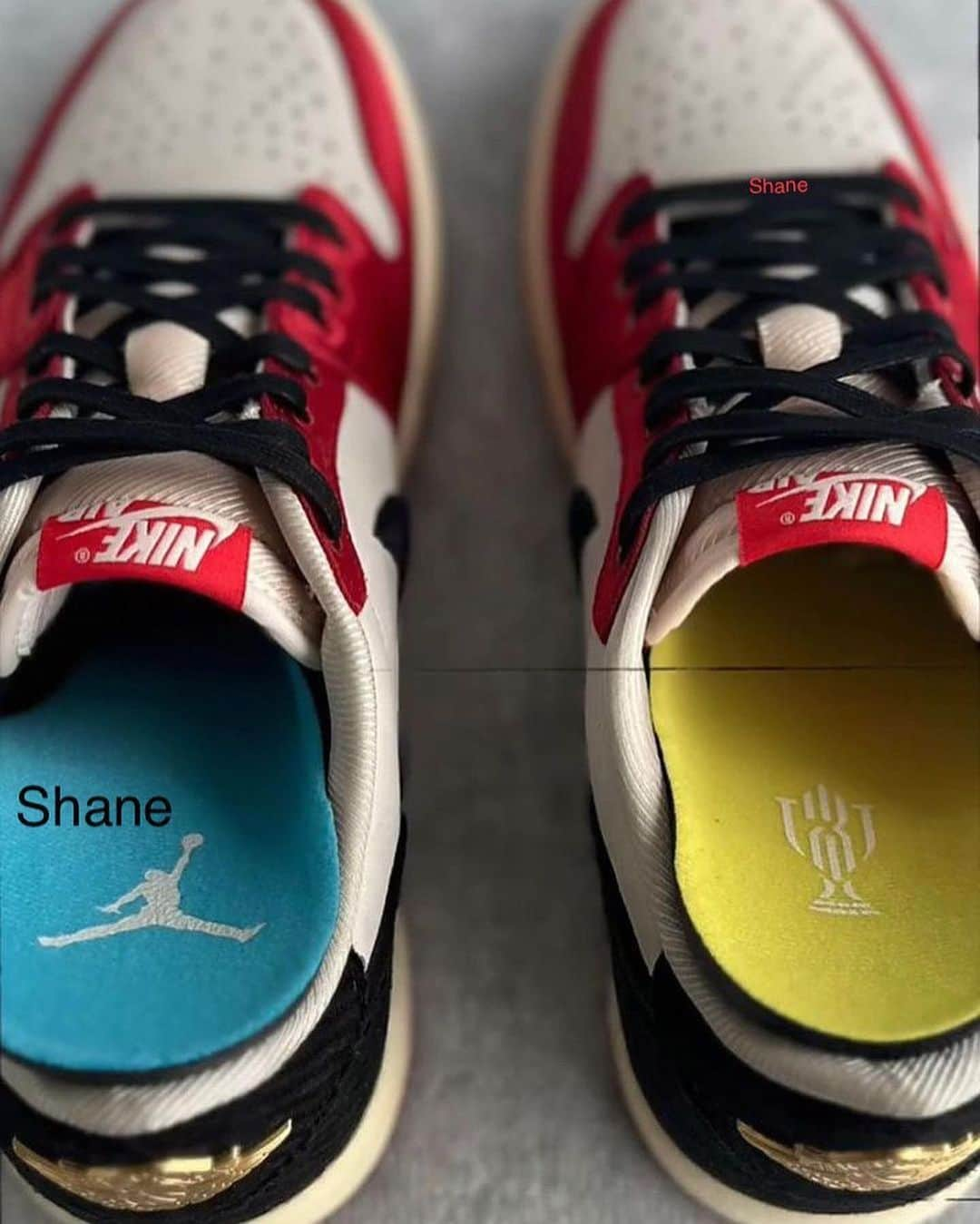 Nice Kicksさんのインスタグラム写真 - (Nice KicksInstagram)「First look at what is rumored to be 1 of 2 @trophyroomstore x Air Jordan 1 Lows dropping in 2024 🏆 Initial thoughts? 🤔  LINK IN BIO for more info 📲 📸: @shane_fk」12月5日 23時57分 - nicekicks