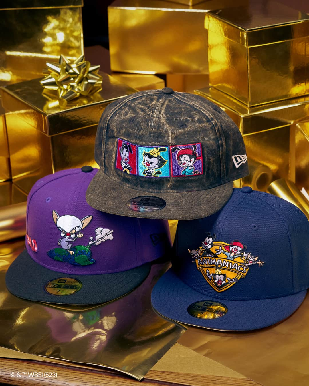 ニューエラ・キャップさんのインスタグラム写真 - (ニューエラ・キャップInstagram)「Hellooooo cap collectors! Celebrate the holidays with your favorite Animaniacs characters, available only at New Era Cap.  Receive a free Gold Ornament on orders of $100 or more.」12月6日 0時00分 - neweracap