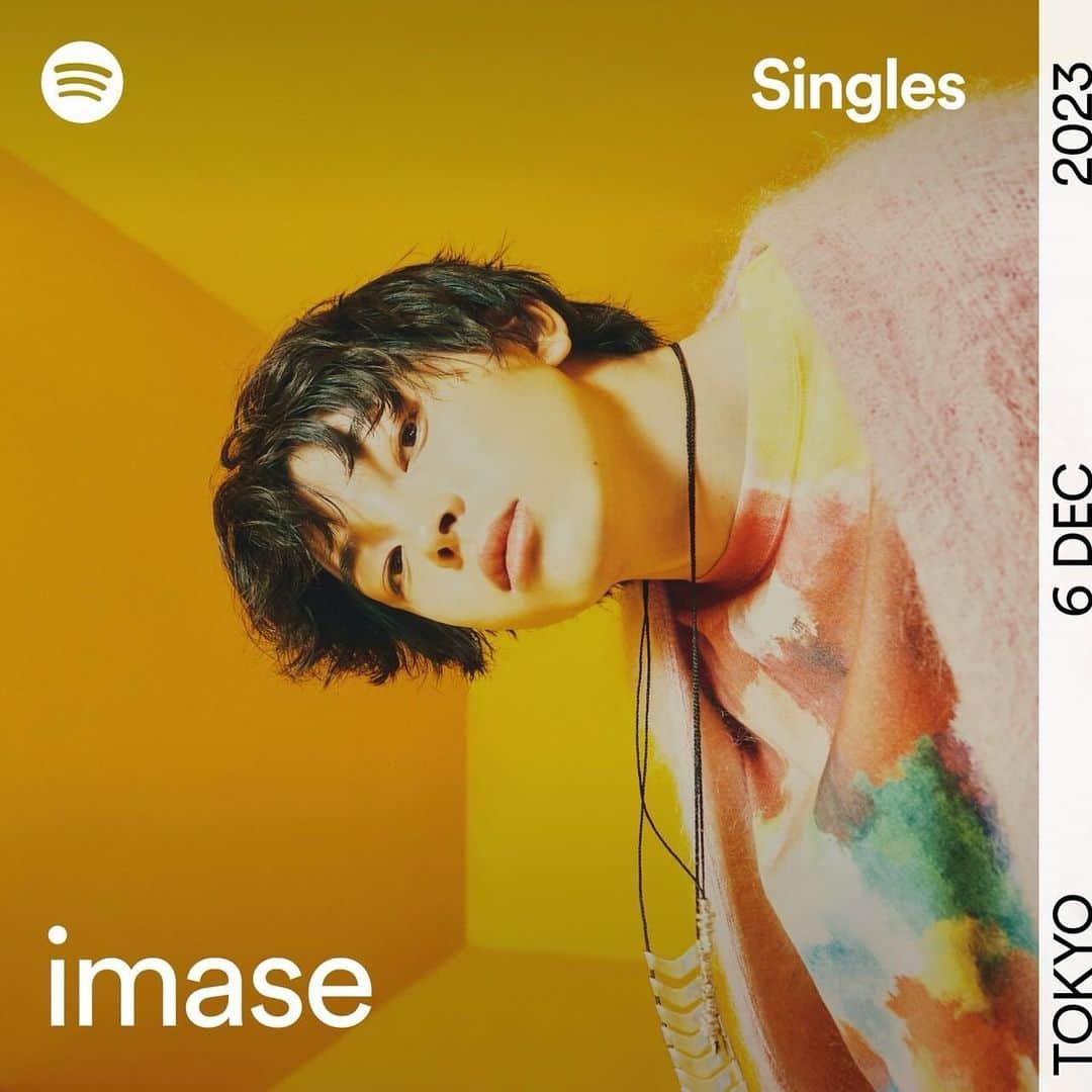 imaseのインスタグラム：「「NIGHT DANCER - Yaffle Holiday Remix - Spotify Singles」  Spotify限定で配信開始だぜい！！🕺🎄  https://open.spotify.com/album/6F1AsAlWiVu24npdbNVbnt  RemixはなんとYaffleさん！🫶  @yaffl3   少し早めのクリスマスプレゼント🎁 是非お聴きください！！🎧  #imase #NIGHTDANCER @spotifyjp」