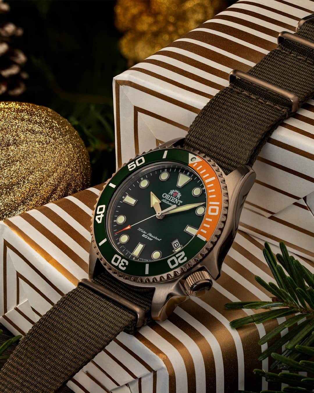 Orient Watchのインスタグラム：「Whether you're the one giving or receiving, the RA-AC0K04E10B is the perfect gift this season.⁠ ⁠」