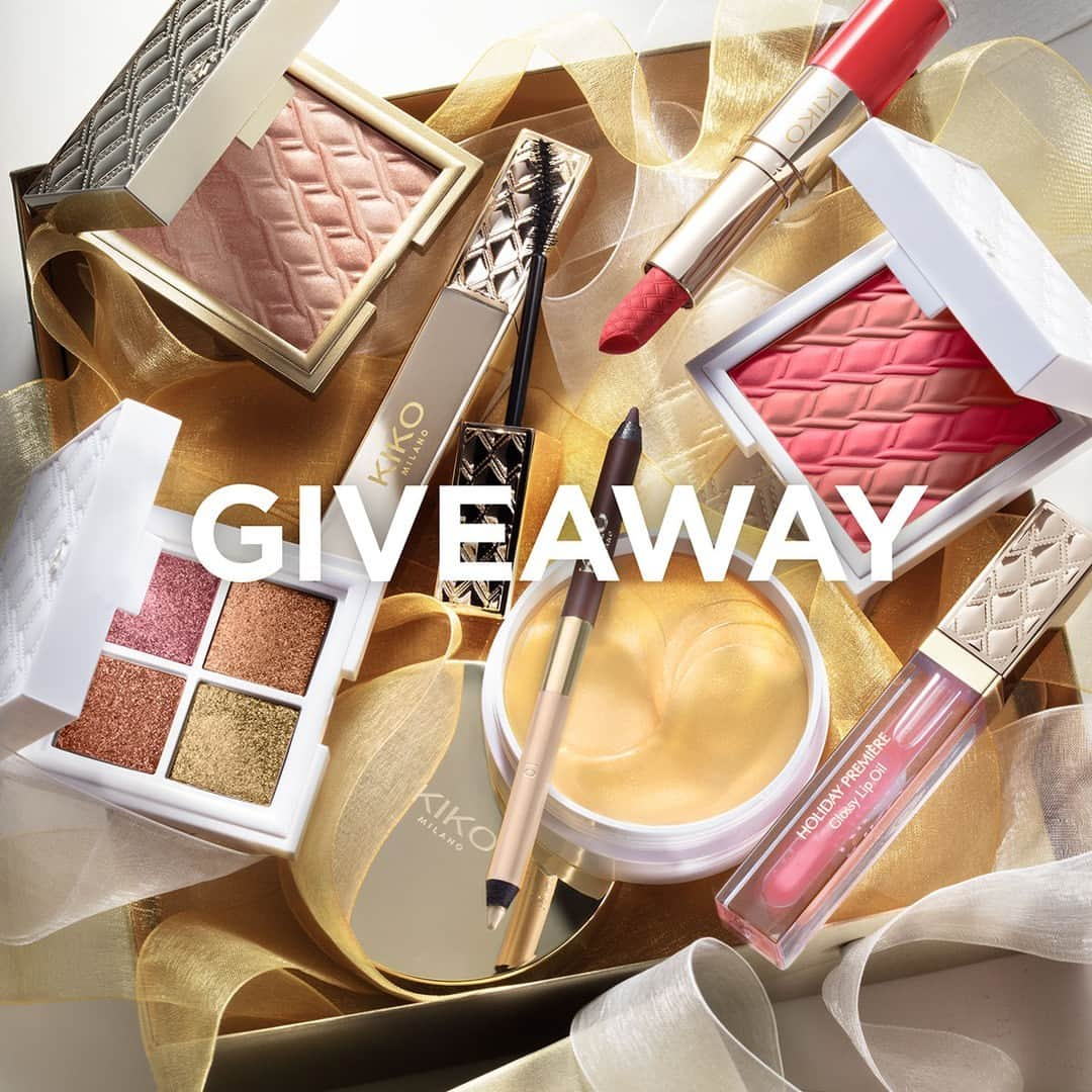 KIKO MILANOさんのインスタグラム写真 - (KIKO MILANOInstagram)「🎁 GIVEAWAY ALERT 🎁⁣ Make this holiday season extra special with #KIKOHolidayPremiere! 🎄⁣ Stand your chance to win a première look-worthy selection valued at over £180! 😍 ⁣ Here’s how to participate:⁣ - Like the giveaway post on Instagram ⁣⁣ - Tag 3 friends in the comments⁣⁣ - Make sure you’re following @kikomilano on Instagram⁣⁣ 3 winners will be picked randomly & announced on IG stories!⁣ Giveaway ends 10/12/2023, 23.59 CET. ⁣ Rules here: https://bit.ly/KIKOHolidayPremiereGiveaway ⁣」12月6日 1時35分 - kikomilano