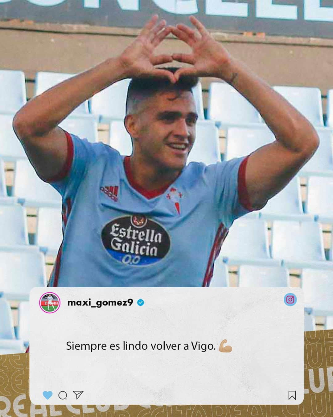 セルタ・デ・ビーゴのインスタグラム：「Uruguayo 🇺🇾 🩵   #CeltaCádiz #MáxiGómez #RCCelta」