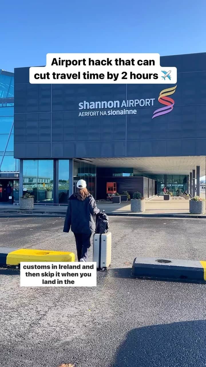 Travel + Leisureのインスタグラム：「Shannon Airport is the gateway to Ireland’s Wild Atlantic Way, and it’s just a quick 6-hour flight from New York, making a countryside escape easier than ever. 🎥 @samlauriello, T+L senior social media editor. #travel #ireland #sponsored」