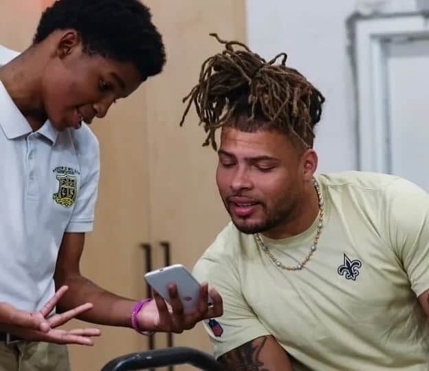 ニューオーリンズ・セインツさんのインスタグラム写真 - (ニューオーリンズ・セインツInstagram)「The Saints are proud to recognize Tyrann Mathieu as the 2023 NFL Walter Payton Man of the Year award for his work in the community👏 Take a look at some of the community events he has been apart of this year🫶 #WPMOY   Check out more photos on the Saints Website and App!」12月6日 3時00分 - saints