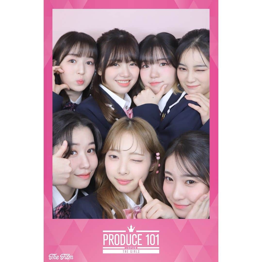 PRODUCE 101 JAPANのインスタグラム：「NALALA 🦋  #山本すず ✧ #加藤心 #海老原鼓 ✧ #櫻井美羽 #笠原桃奈 ✧ #田中琴 ✧ #会田凛  ♪&ME たくさん聴いてくださいね🎧 (https://orcd.co/5concepts)  #日プガールズ #35GIRLS5CONCEPTS #YAMAMOTOSUZU #KATOKOKORO #EBIHARATSUZUMI #SAKURAIMIU #KASAHARAMOMONA #TANAKAKOTO #AITARIN #Lemino #毎週木曜21時レミノ配信中」