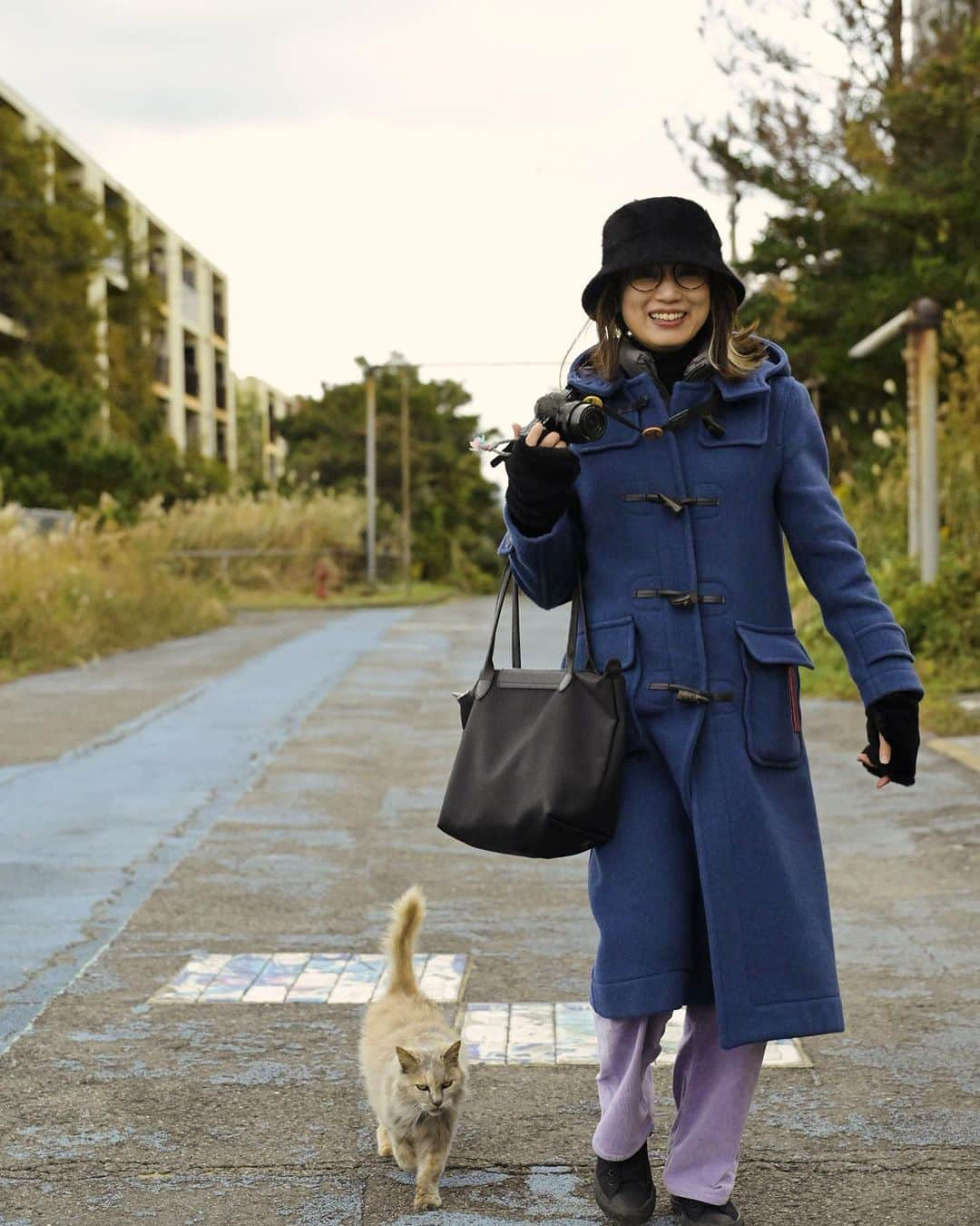 小林希さんのインスタグラム写真 - (小林希Instagram)「ネコとあるく池島🐈 人懐っこい子でした🫶  #池島 #ネコ #島ネコ」12月6日 14時09分 - nozokoneko