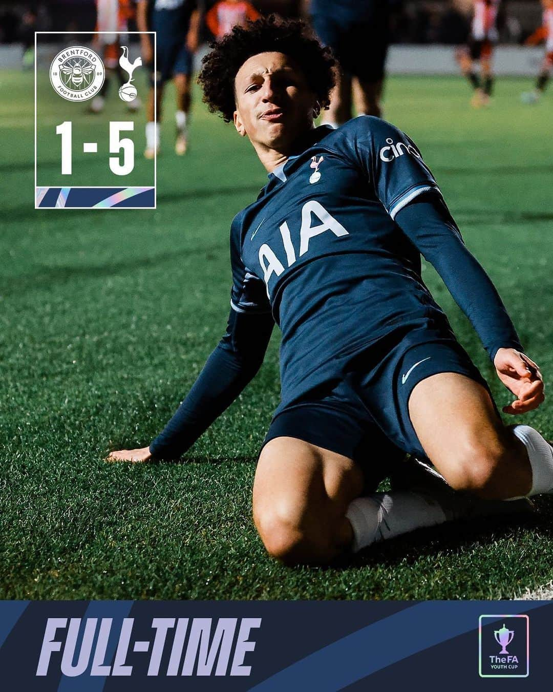 トッテナム・ホットスパーFCのインスタグラム：「A convincing win on the road secures our place in the fourth round of the FA Youth Cup! 🏆  Up the Spurs 🤍」