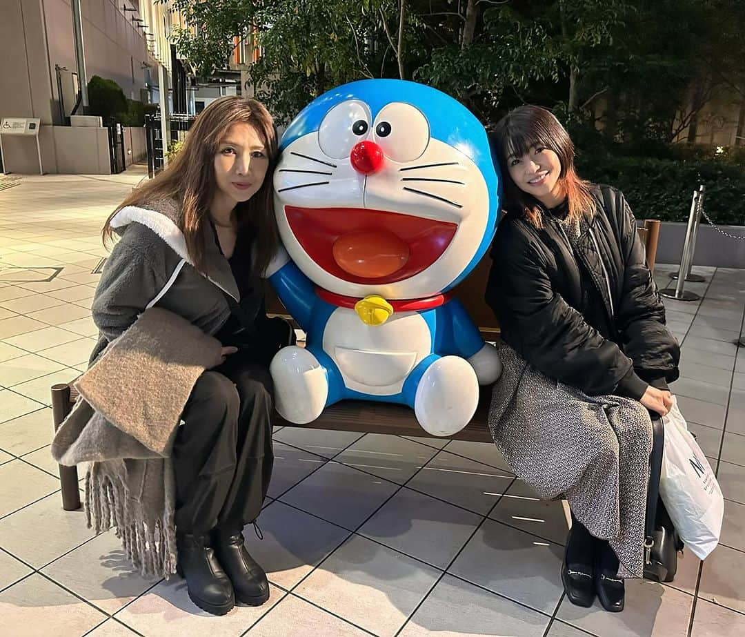 範田紗々さんのインスタグラム写真 - (範田紗々Instagram)「ドラちゃん😼🛎️ #東京テレポート #お台場 #伊織涼子 #範田紗々」12月6日 6時33分 - handa_sasa