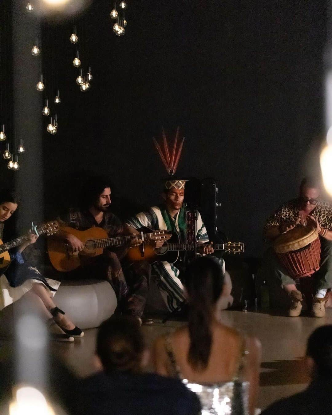 ライス・リベイロさんのインスタグラム写真 - (ライス・リベイロInstagram)「Last night we celebrated an “Evening for the Amazon” where we highlighted our project to buy back 400 hectares in the Brazilian Amazon to protect the land.  We also experienced an emotional musical performance led by @piyankopiyanko, the special work of artists Team Labs, James Turrell, Es Devlin, and Rafael Lozano-Hemmer.  I founded @br_dgeprojects to support the missions that are closest to me. We are excited and invested to be a part of the development of the Brazilian Amazon in partnership with Benki Piyanko and the @theboafoundation  There is much more to come in 2024! Stay tune. Thank you to @superblue.art for letting us used the beautiful space @spotlightmedialive @rudyranda」12月6日 6時42分 - laisribeiro