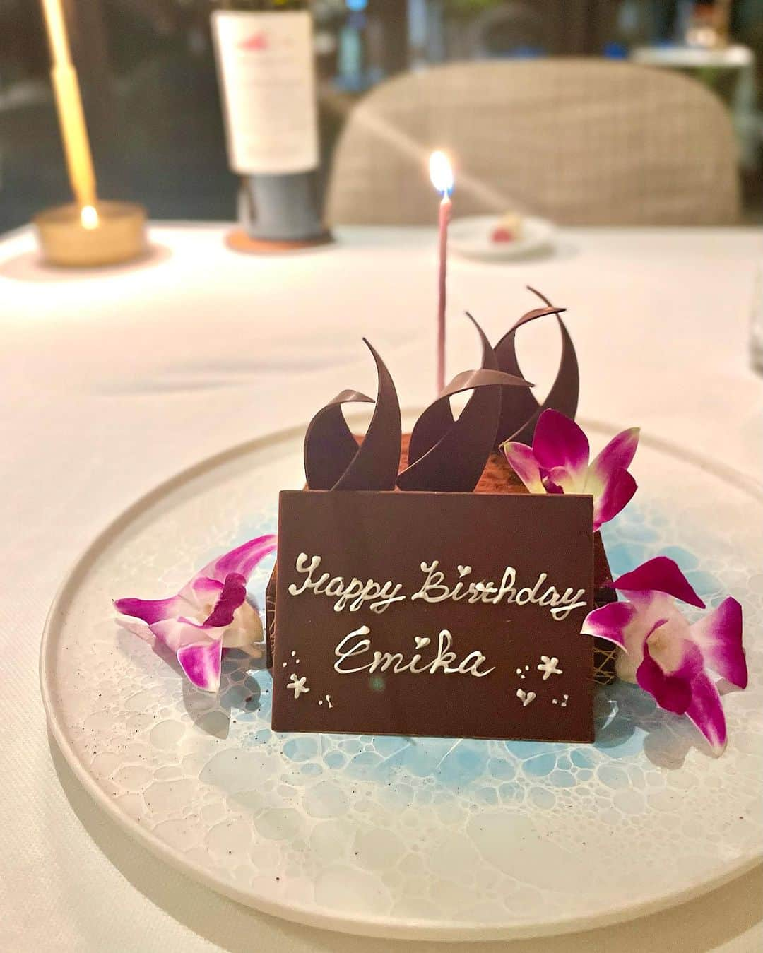 西村笑花のインスタグラム：「♡ ・ ・ 2ヶ月くらいも前のことだけど お誕生日の思い出🎂🥹💕  #emika_trip #mybirthday」