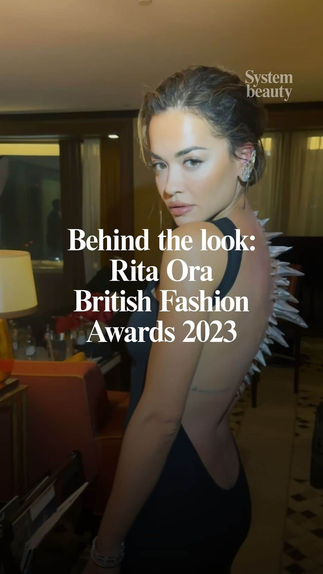 リタ・オラのインスタグラム：「Behind the look. With @ritaora and @isamayaffrench ahead of the British Fashion Awards 2023.   The duo sat down with System beauty to discuss how they created Rita’s show-stopping body extension.  #Systembeauty #IsamayaFfrench #RitaOra」