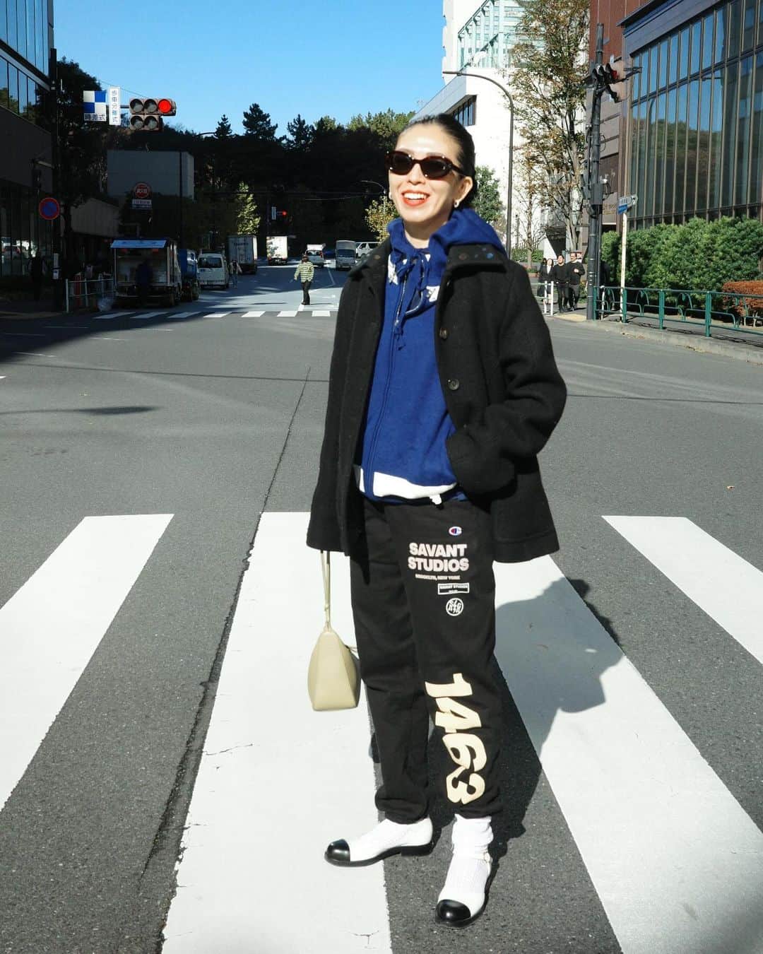 長尾悦美さんのインスタグラム写真 - (長尾悦美Instagram)「Sunny day💙  #gr3x #outfit」12月6日 12時08分 - yoshiminagao