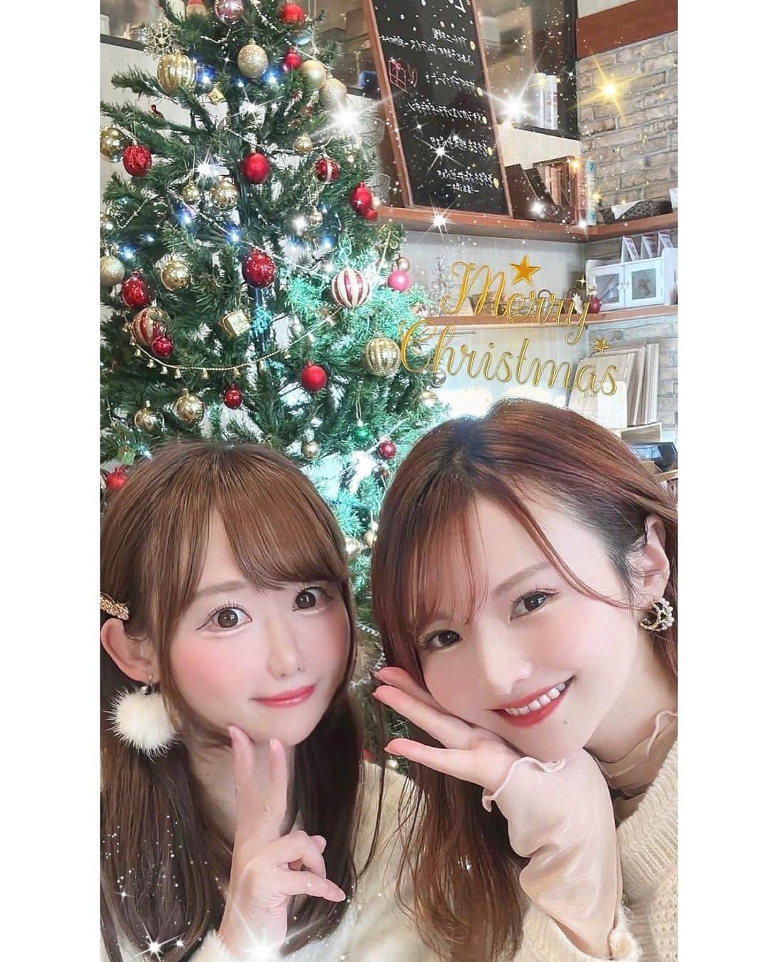 吉田麻衣子さんのインスタグラム写真 - (吉田麻衣子Instagram)「可愛いツリー🎄がある可愛い😍カフェ @accueil_ebisu_official  に行って来たよ❤️ 可愛いだけじゃなく お料理、スイーツ、すごく美味しかった🥹🫶💓また行くw #accueil #ebisu #cafe #ebisucafe  #christmas  #christmastree  #恵比寿カフェ #オムライス #パンケーキ #🎄 #クリスマス #恵比寿　 #アクイーユ #アクイーユ恵比寿」12月6日 22時27分 - maiko.yoshida