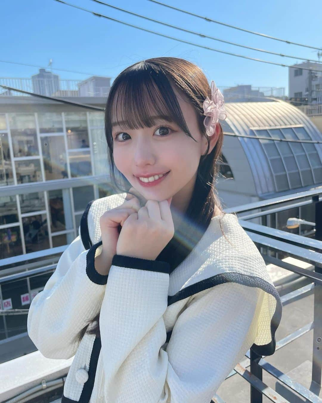 柳川みあのインスタグラム：「まだ少し温かかった日のしゃしん😽🫧」