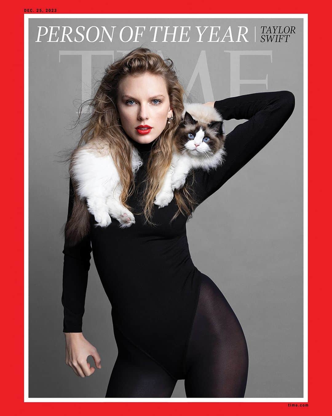 テイラー・スウィフトさんのインスタグラム写真 - (テイラー・スウィフトInstagram)「Time Magazine: We’d like to name you Person of the Yea-  Me: Can I bring my cat.」12月6日 23時26分 - taylorswift