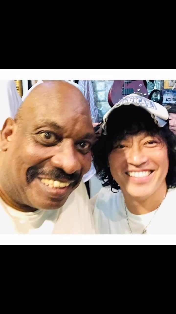 日野賢二のインスタグラム：「Recording with The Great Paul Jackson’s Last Cd w/Riku Taira」
