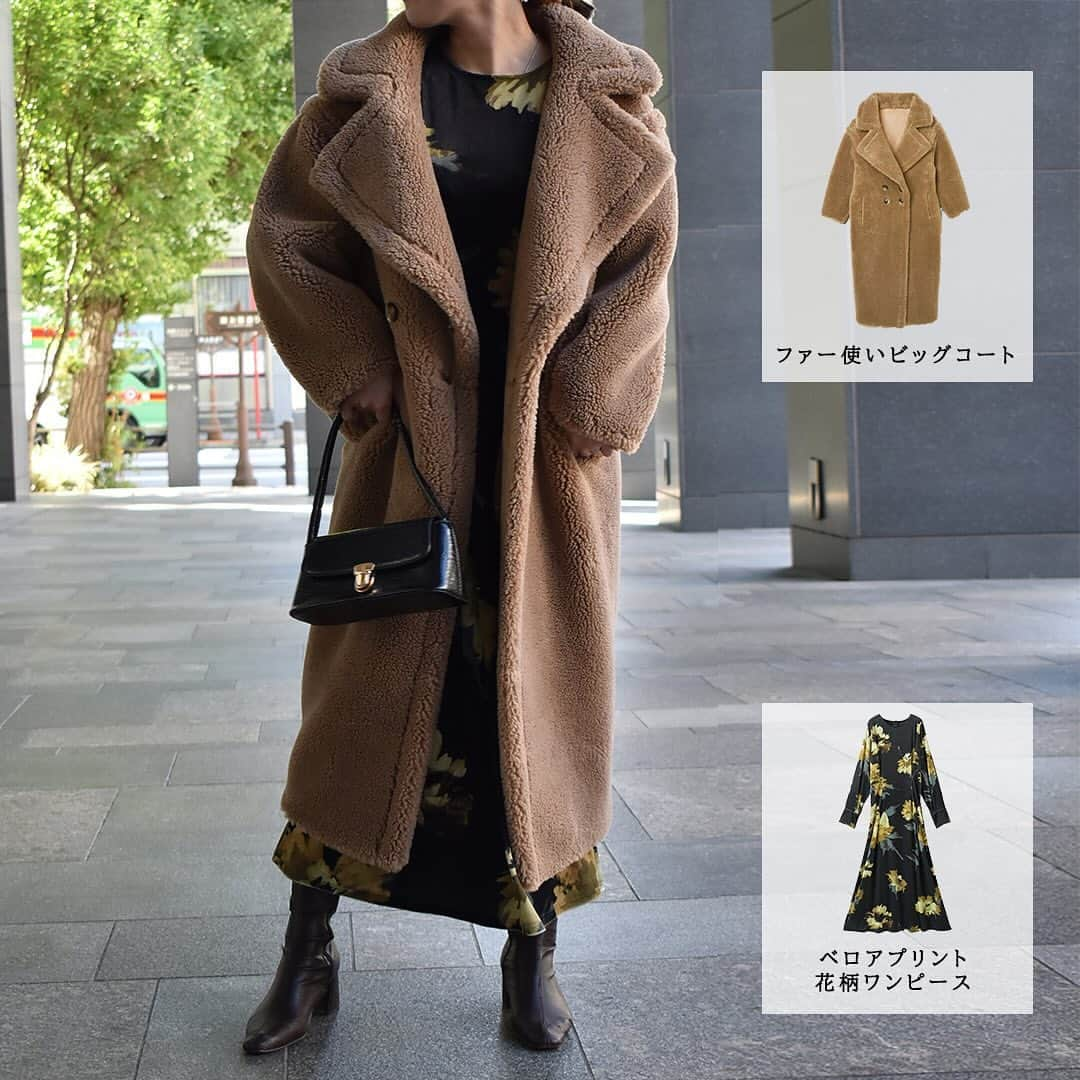 Rananさんのインスタグラム写真 - (RananInstagram)「【 Staff Fashion 】 Rananスタッフのおすすめコーディネートをご紹介♪  ～ Staff コメント ～ ゴージャスなファーのコートを着用しました！ ゆったり作られているのでジャストサイズで お選びいただいてもいいと思います〇  よくあるゴワゴワのボアではなく、柔らかな肌触りです。 ロング丈で、マキシ丈ワンピースとのバランスも〇  身長：160㎝  　 　 ------------------------------------------------ 　 　 着用している商品詳細は画像をタップして出てくる商品タグ orプロフィールのURLからご確認ください💙 ▶▶▶@ranan_official ※公式サイトでもスタッフコーデをご確認頂けます♪ 　是非CHECKしてみて下さい✅ ------------------------------------------------ 　 　 STYLE SHARE 募集中！ Rananのアイテムを取り入れてコーデを投稿してください💌 ハッシュタグは『#rananstyle』 みなさんのコーディネートを楽しみにしています＊ 　 　 　 #ranan #ラナン #大人コーデ #大人ファッション #大人ファッションコーデ #トレンドコーデ #トレンドアイテム #きれいめコーデ #きれいめファッション #冬服 #冬服コーデ #冬服コーディネート  #スタッフ #スタッフコーデ #着回し #着回しコーデ #アウターコーデ #お出かけコーデ #旅行コーデ」12月6日 20時00分 - ranan_official