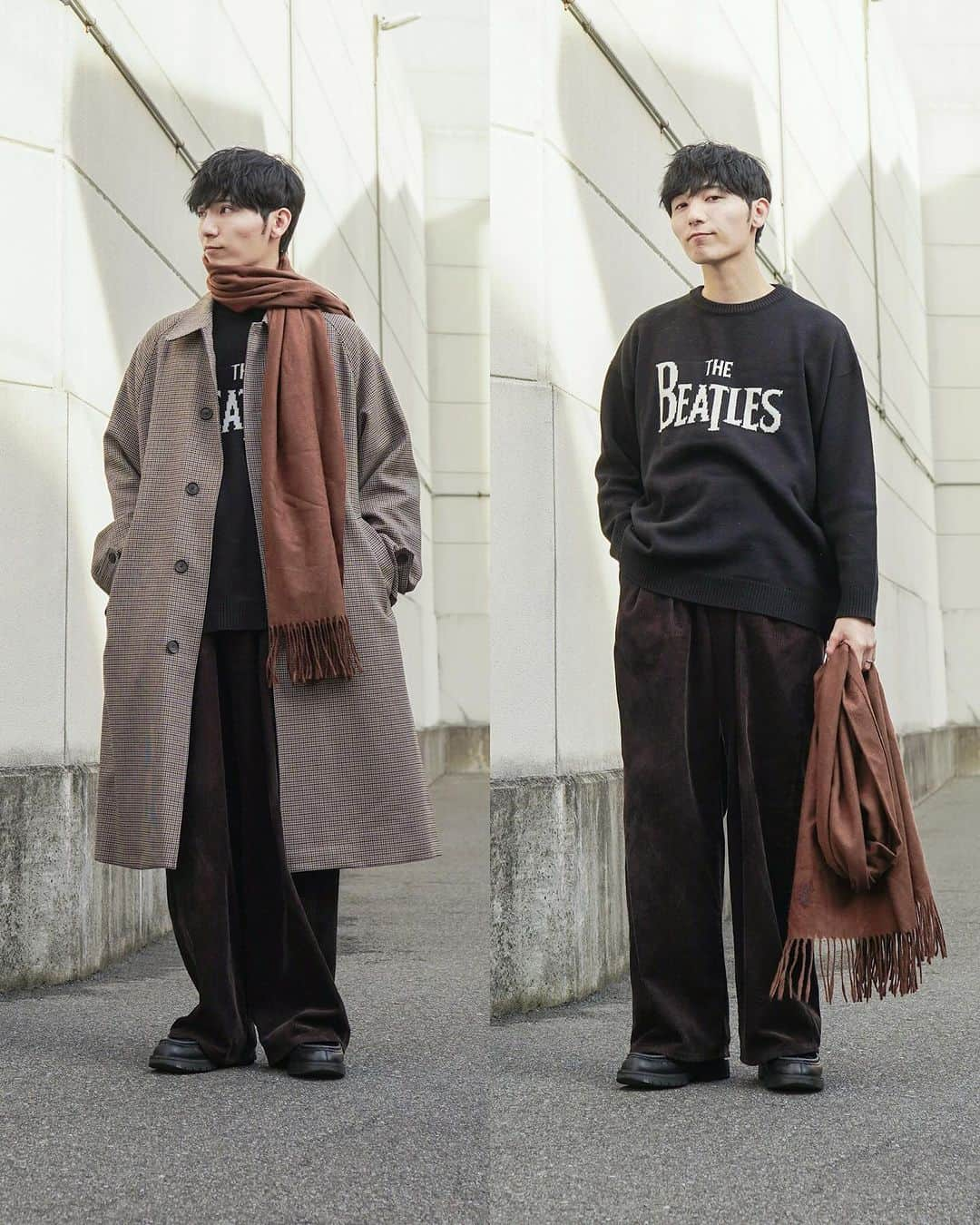 ひっちのインスタグラム：「⁡ ⁡ ⁡ BROWN×BLACK ⁡ 定番だけど秋感ある色合わせでお気に入り︎︎︎︎︎︎☑︎ 靴以外全部￥7,000以下 ⁡ ⁡ ◾︎ pickup item ◾︎ ⁡ ···▸ 【U.S. POLO ASSN.】 ユーエスポロアッスン　ロゴ刺繍　マフラー ￥5,390 11色展開 ⁡ 秋冬必須のマフラーこれ買うのおすすめ！ シンプルなのにロゴあるので高見え感◎ ⁡ ⁡ ⁡ ⁡ ⁡ プチプラと中価格帯なアイテムの服装を投稿するので いいね、フォロー、保存で応援してね ⁡ 他投稿はこちら······▸ @hicchiwear  ⁡ ⁡ ┈┈┈┈┈┈┈┈┈┈  #PR #USポロ #GUコーデ #GUコーデ部 #古着コーデ #古着男子 #ノームコア #ノームコアコーデ #メンズコーデ #冬コーデ #秋冬コーデ #ユニクロ #ユニクロコーデ #UNIQLOコーデ #ユニクロメンズコーデ  #コーデュロイパンツコーデ #ワイドパンツコーデ #低身長コーデ #デートコーデ #ディズニーコーデ  #ユニバコーデ #USJコーデ  #GUメンズコーデ #コーデュロイパンツ #ブラウンコーデ #KLEMAN #GU #フリークスストア #プチプラコーデ #メンズファッション  ┈┈┈┈┈┈┈┈┈┈」