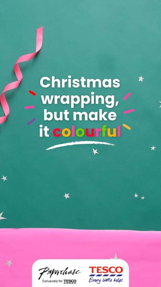 Tesco Food Officialのインスタグラム：「Tis the season to master the art of gift-giving! From colourful  cards and OTT bows to bright wrap and present toppers, we've got Christmas covered. Get 3 for 2 across Paperchase on Clubcard Prices. Head to the link in our bio to spread a little joy. #Paperchase」