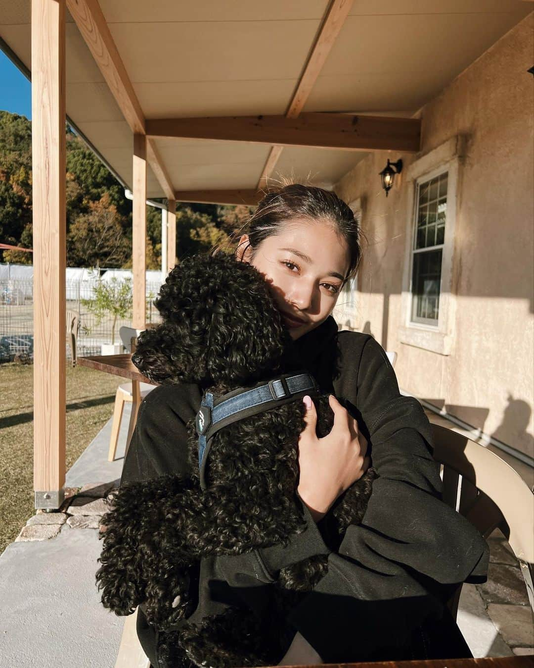 浪花ほのかさんのインスタグラム写真 - (浪花ほのかInstagram)「お友達と和歌山のドックラン行った時の🙊🙊💗💗 坂道好きみたい！！🤣  私服も載せておきますね！」12月6日 18時03分 - hnoa_z