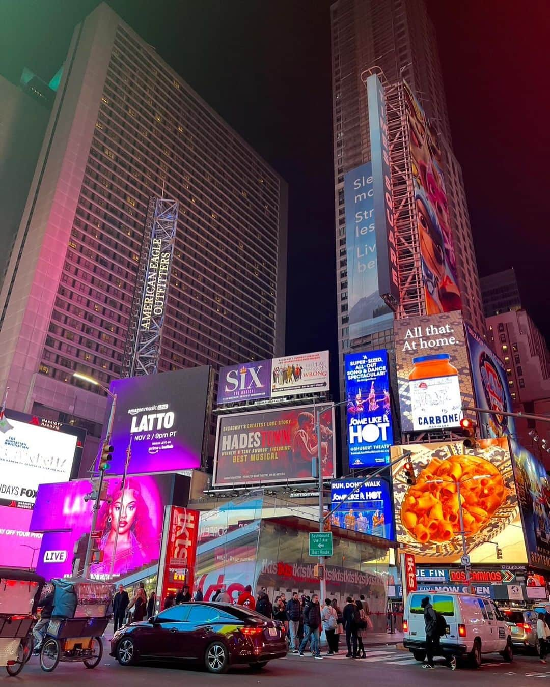 天然かのんのインスタグラム：「NY🗽  #スクランブルスクエア」