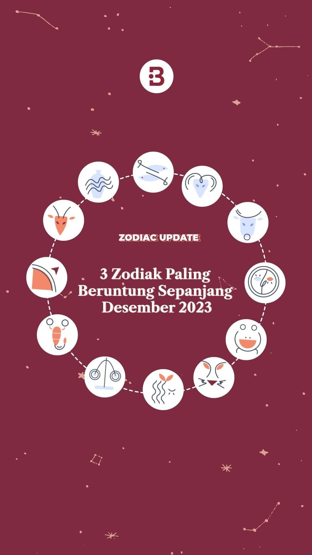 Beauty | Health | Fashionのインスタグラム：「Menurut ramalan astrologi, sejumlah zodiak bakal mengalami keberuntungan baik dalam hal karier, bisnis, keuangan, maupun percintaan pada Desember 2023 ini. Ada zodiak apa? Yuk, Simak di video Zodiac Update berikut ini!」