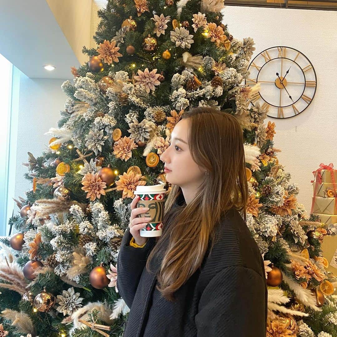 田代ひかりのインスタグラム：「🎄🧡💛」