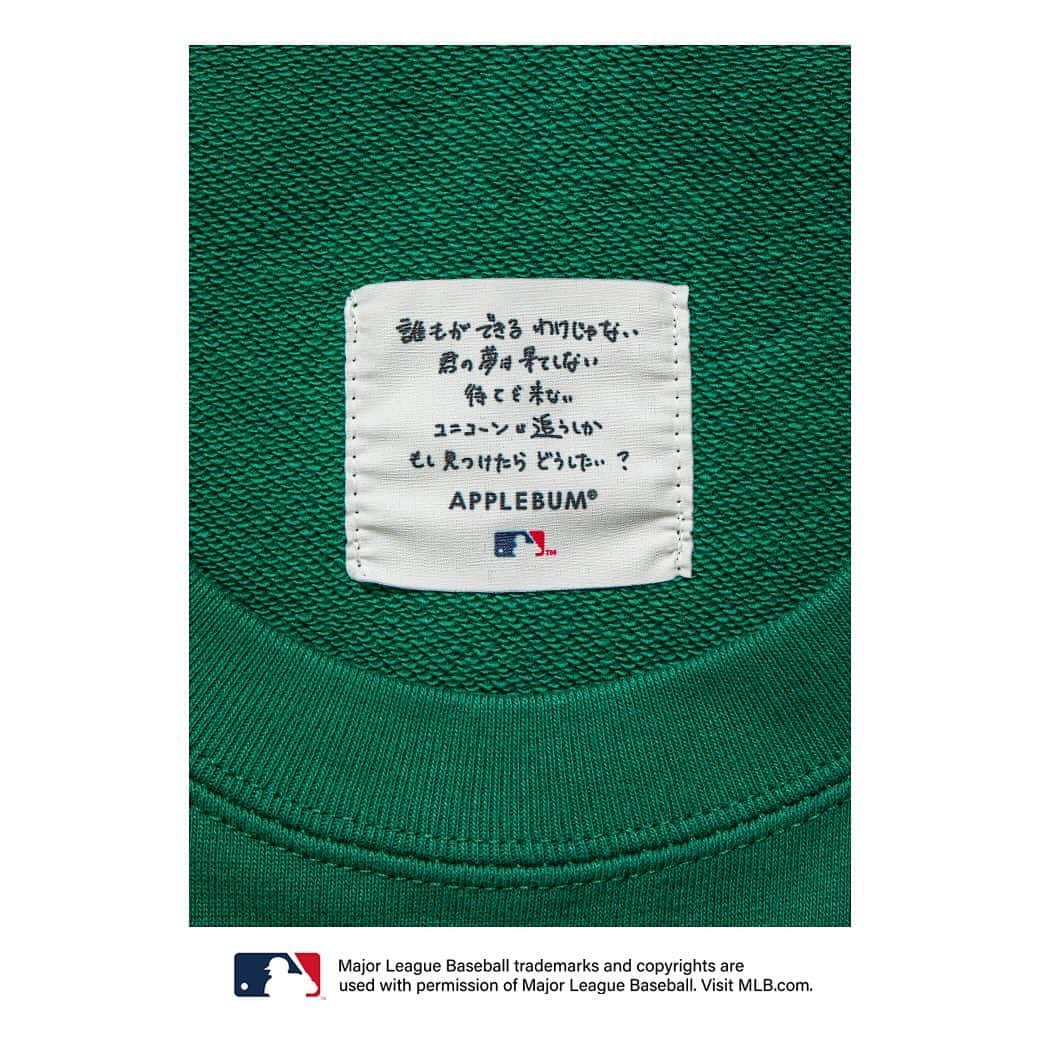 アップルバムのインスタグラム：「【 APPLEBUM | MLB Capsule Collection 2023 】 第1弾は、12月9日(土)から販売致します。  @applebum_tokyo @mlb @hunger3  #applebum #mlb #baseball」