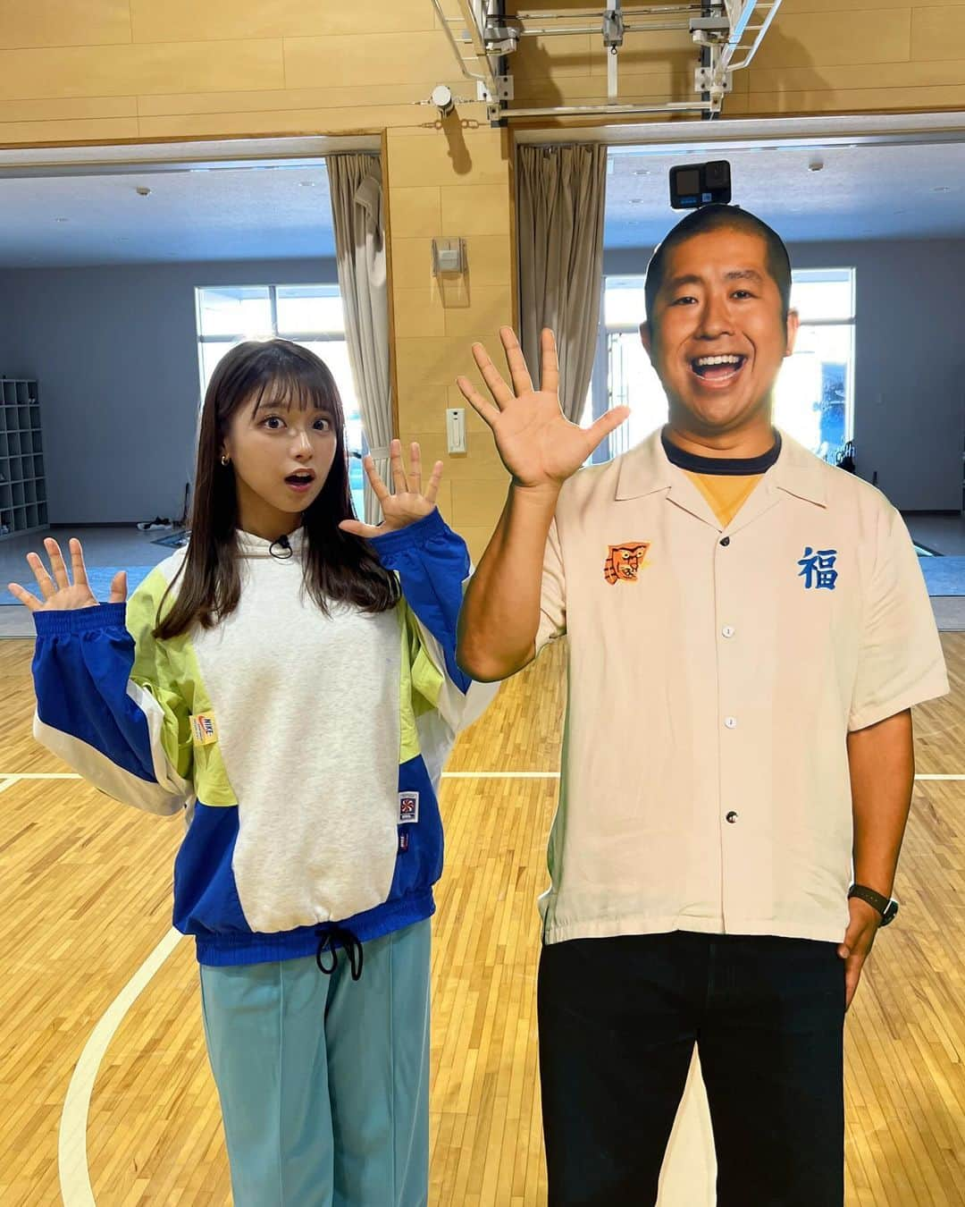 marupiさんのインスタグラム写真 - (marupiInstagram)「【TVerにて見逃し配信スタート📣】 📺テレビ朝日「バスケ☆FIVE」  ウィンターカップ2023期待の日本航空高校にバスケ☆FIVEリポーターとして潜入してきました！ 澤部さんの等身大パネルを、、、？！🏀 大興奮の様子を是非ご覧ください✨ストーリー、ハイライトのURLから🙆‍♀️  私まるぴが日本航空高校に潜入取材！ #インターハイ 優勝校として挑む #ウィンターカップ について、そしてエースジェリー選手や大道選手、山本監督にお話を伺いました！ 強さの秘密、そしてチームの魅力を是非ご覧ください✨  #テレ朝バスケ」12月6日 18時57分 - marupi_8989