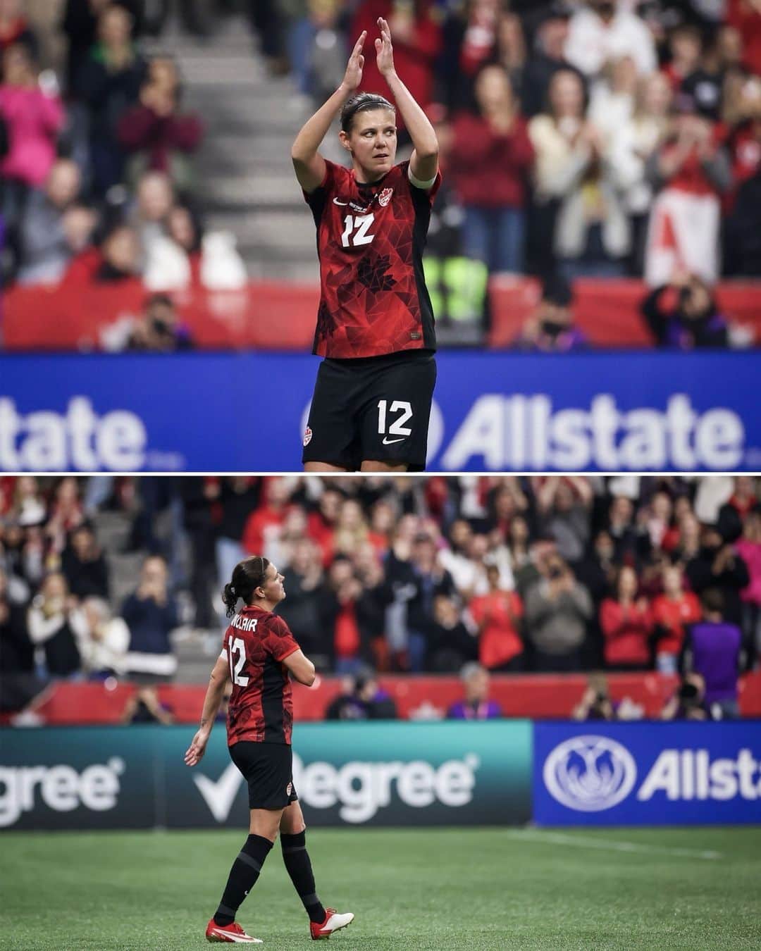 Skills • Freestyle • Tekkersのインスタグラム：「Christine Sinclair, football’s all-time international top goalscorer, says goodbye after playing her final match for the Canadian national team 👏🇨🇦」