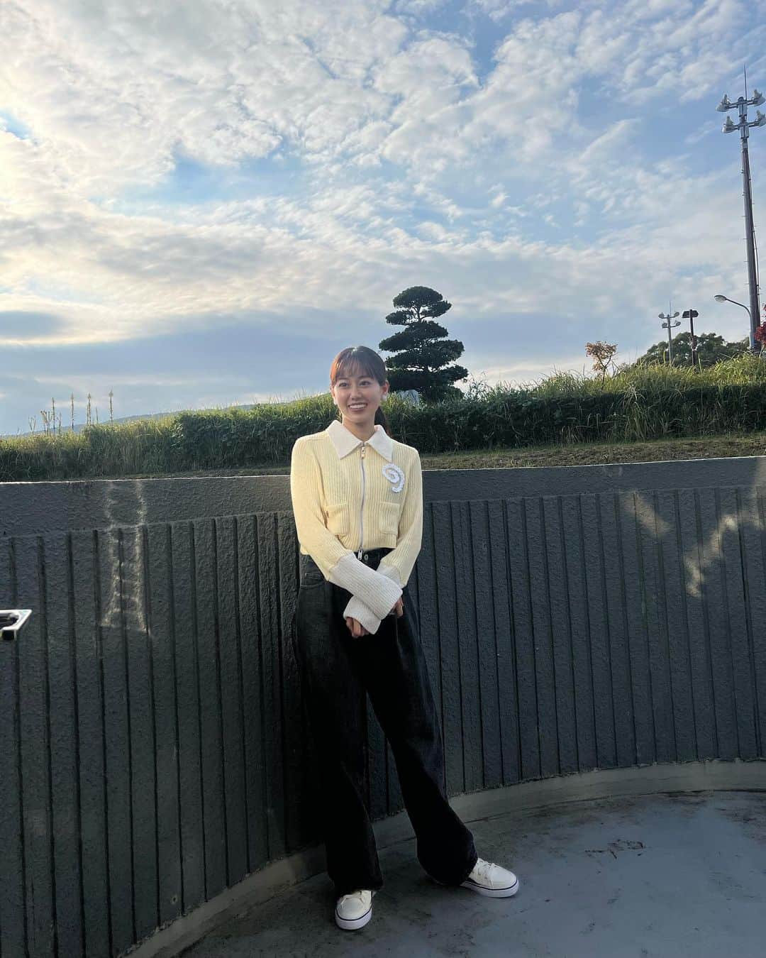 宮﨑香蓮のインスタグラム：「『#謎解き伝説のミステリー』原城☺︎ 🐣👕@kijun_official」