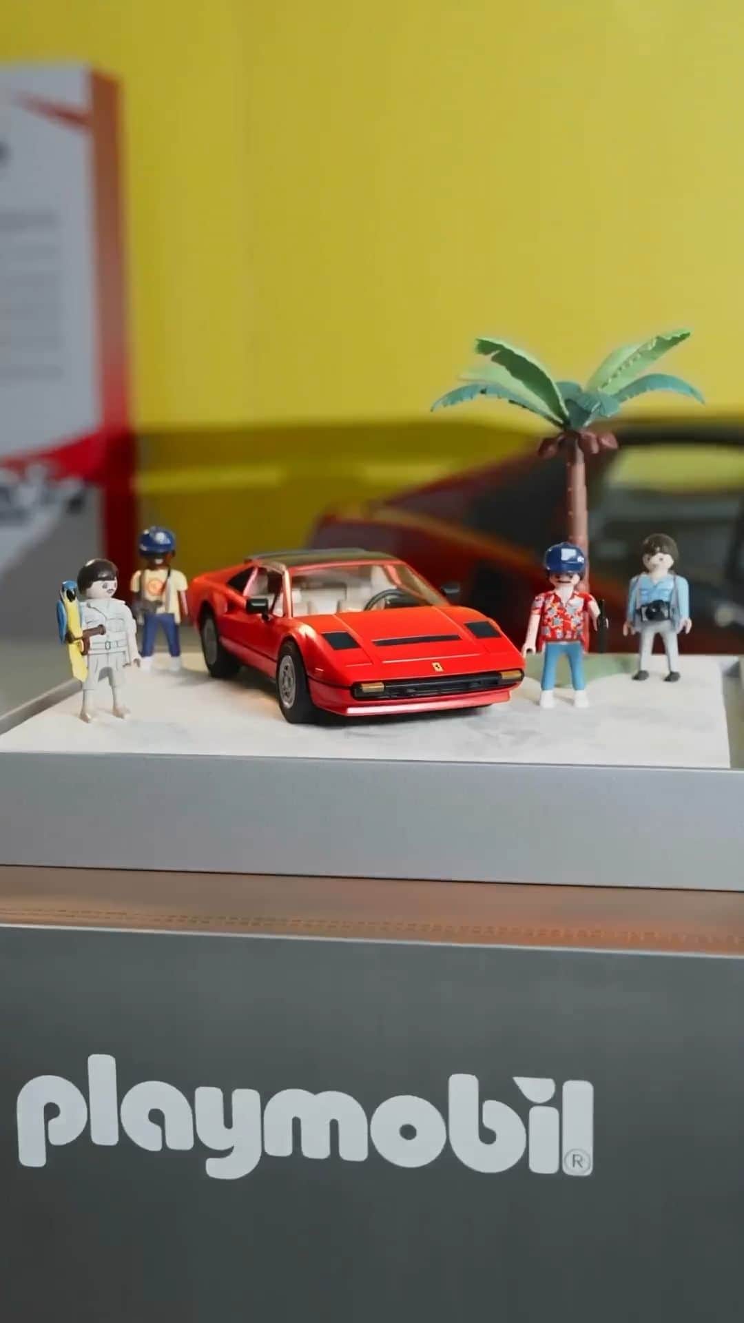 Ferrari Japanのインスタグラム：「遊び心を忘れないフェラリスティへ​  往年の人気TVシリーズ『私立探偵マグナム』で活躍した #Ferrari308GTSQuattrovalvole 🏎️   @playmobil モデルがエンツォ・フェラーリ博物館にて公開中​。  #MuseoEnzoFerrari  #MagnumPI   #Ferrari #FerrariJapan #DrivingFerrari #MuseiFerrari #DrivingFerrari #LuxuryLifestyle #LuxuryCars #CarLifestyle #Ferraristi #Rightup #フェラーリ #ラグジュアリーカー」