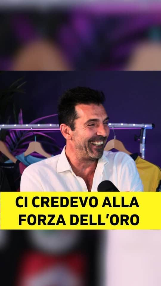 ジャンルイジ・ブッフォンのインスタグラム：「Gigi Buffon aveva ragione sul Gold... E io mi sbagliavo 😬Guarda la chiacchierata completa sul mio canale Youtube!」